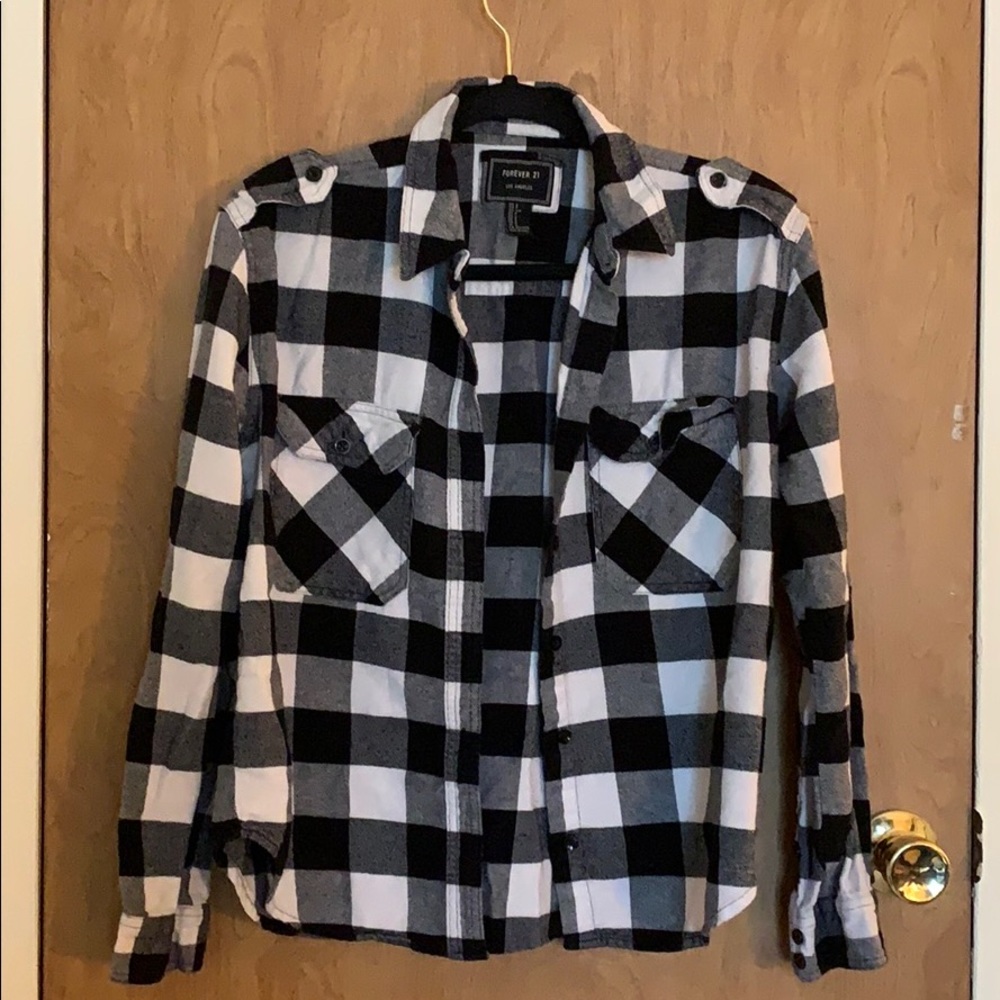 Black & White Flannel